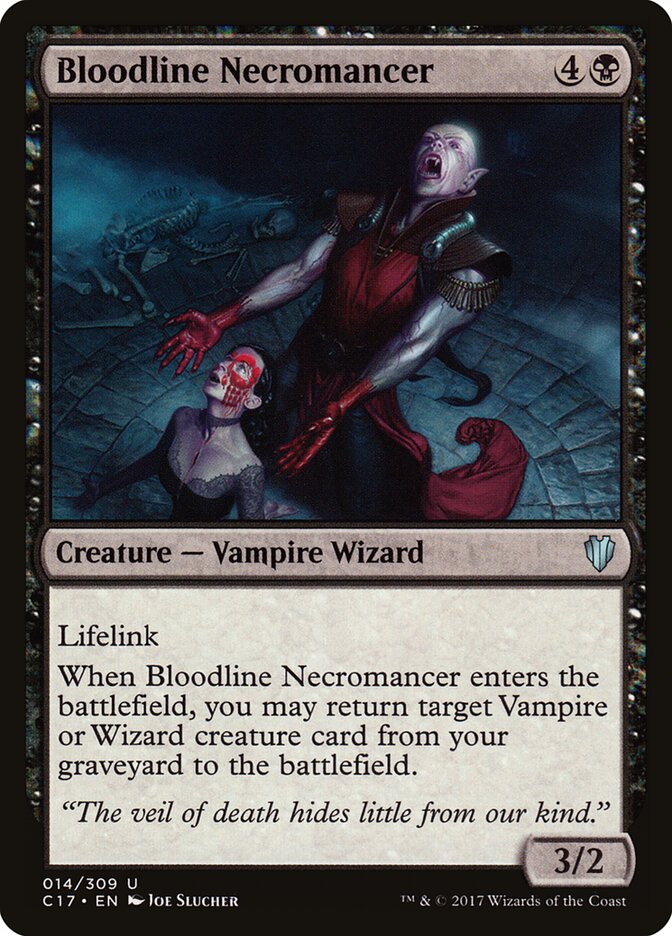 Necromante da Linhagem / Bloodline Necromancer - Magic: The Gathering - MoxLand