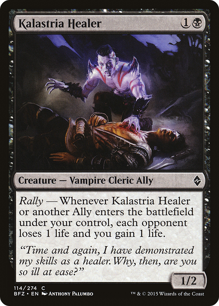 Curandeiro Kalastria / Kalastria Healer - Magic: The Gathering - MoxLand