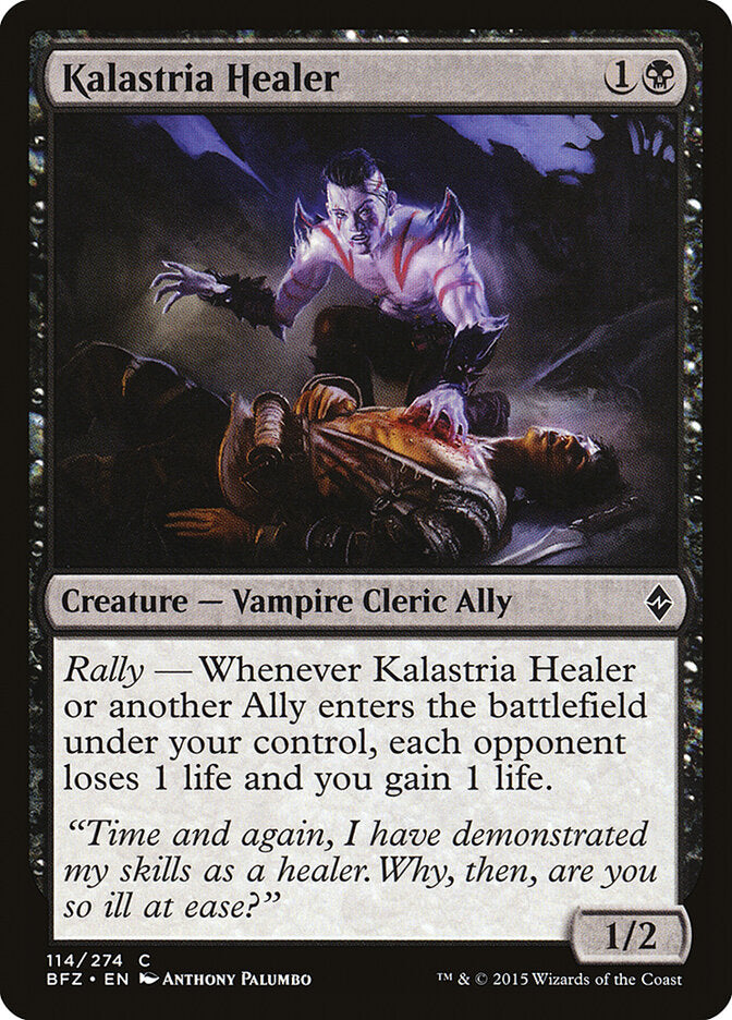 Curandeiro Kalastria / Kalastria Healer - Magic: The Gathering - MoxLand