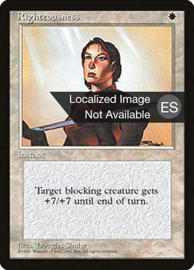 Integridade / Righteousness - Magic: The Gathering - MoxLand