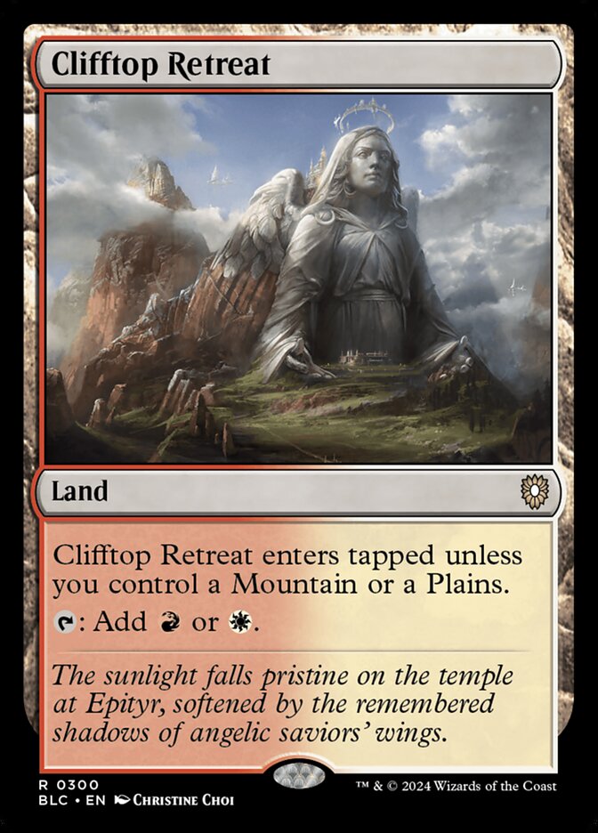 Retiro da Falésia / Clifftop Retreat - Magic: The Gathering - MoxLand
