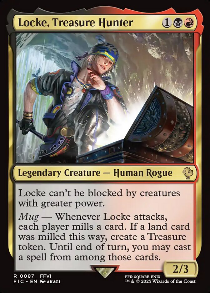 Locke, Treasure Hunter - Magic: The Gathering - MoxLand