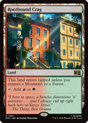 Penhasco do Raizame / Rootbound Crag - Magic: The Gathering - MoxLand