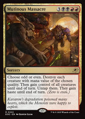 Massacre Amotinado / Mutinous Massacre - Magic: The Gathering - MoxLand