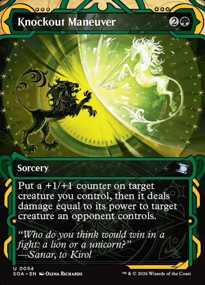 Manobra Nocauteadora / Knockout Maneuver - Magic: The Gathering - MoxLand