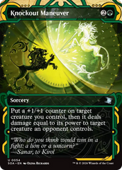 Manobra Nocauteadora / Knockout Maneuver - Magic: The Gathering - MoxLand