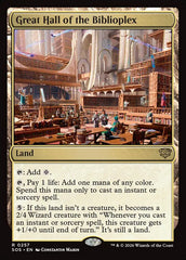 Great Hall of the Biblioplex - Magic: The Gathering - MoxLand