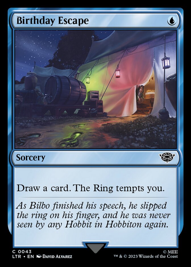 Fuga do Aniversário / Birthday Escape - Magic: The Gathering - MoxLand