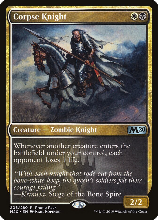 Cavaleiro Defunto / Corpse Knight - Magic: The Gathering - MoxLand