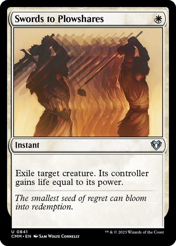 Espadas em Arados / Swords to Plowshares - Magic: The Gathering - MoxLand