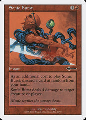 Explosão Sônica / Sonic Burst - Magic: The Gathering - MoxLand