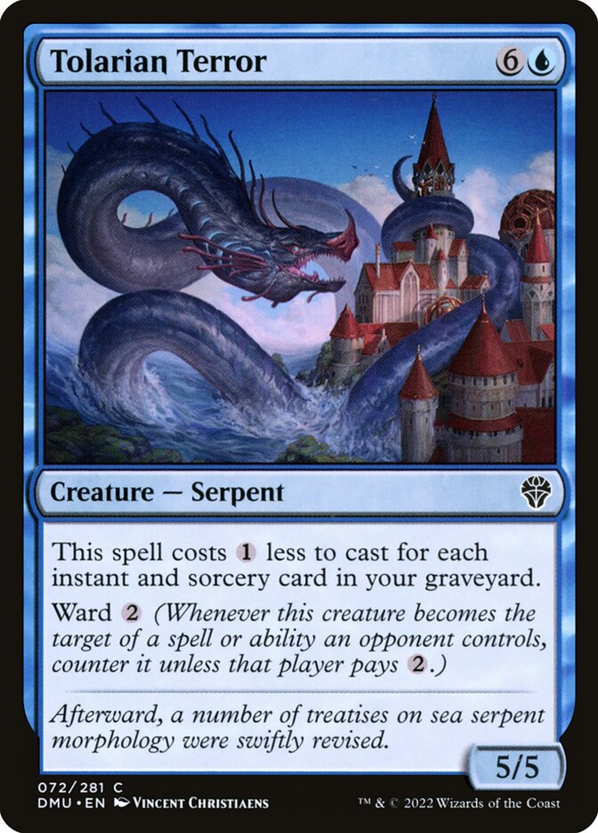 Terror Tolariano / Tolarian Terror - Magic: The Gathering - MoxLand