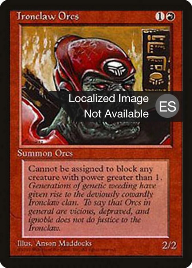 Orcs da Garra de Ferro / Ironclaw Orcs - Magic: The Gathering - MoxLand