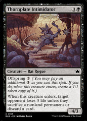 Intimidador de Espinoplacas / Thornplate Intimidator - Magic: The Gathering - MoxLand