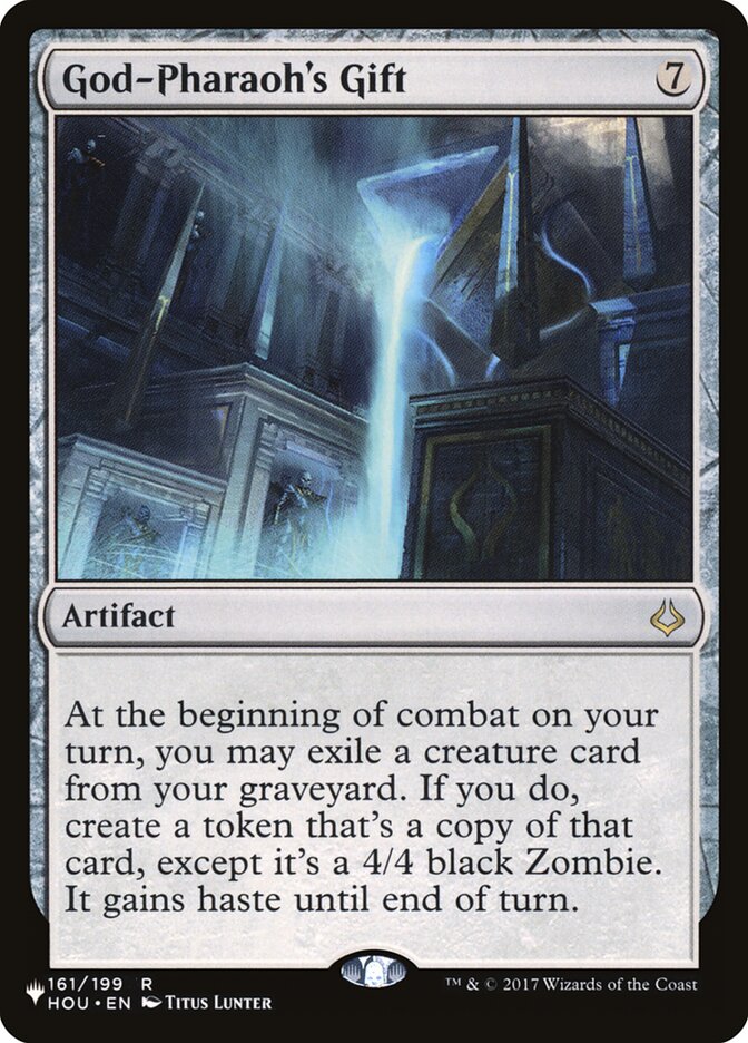 Dádiva do Faraó-Deus / God-Pharaoh's Gift - Magic: The Gathering - MoxLand