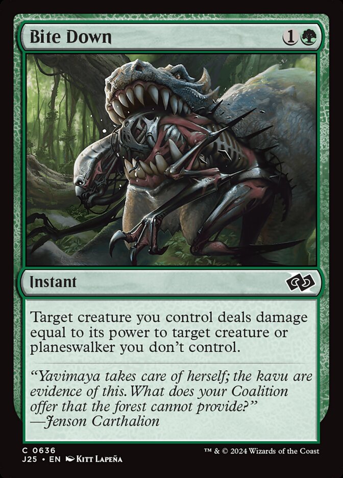 Abocanhar / Bite Down - Magic: The Gathering - MoxLand