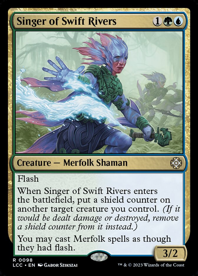 Cantor dos Rios Ligeiros / Singer of Swift Rivers - Magic: The Gathering - MoxLand