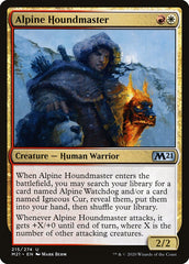 Mestre dos Sabujos Alpino / Alpine Houndmaster - Magic: The Gathering - MoxLand
