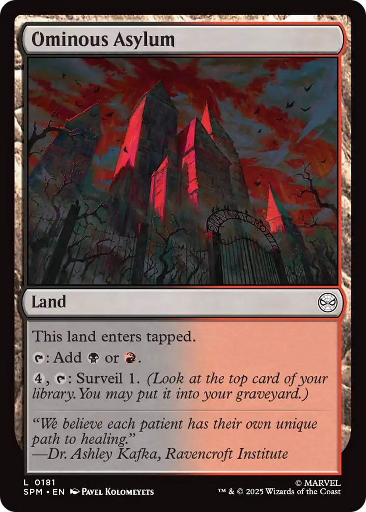 Asilo Ameacador / Ominous Asylum - Magic: The Gathering - MoxLand