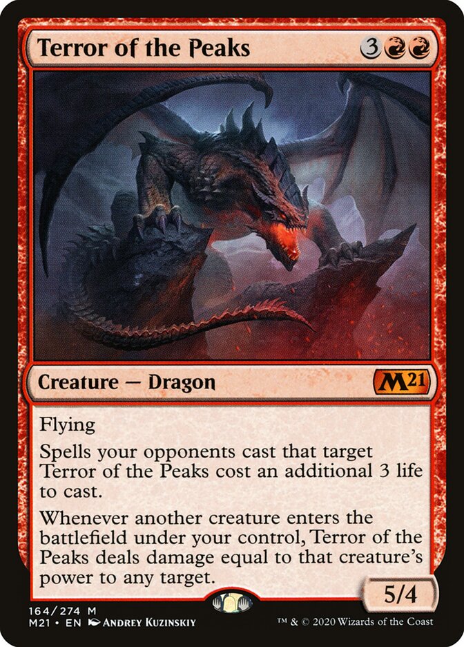 Terror dos Picos / Terror of the Peaks - Magic: The Gathering - MoxLand
