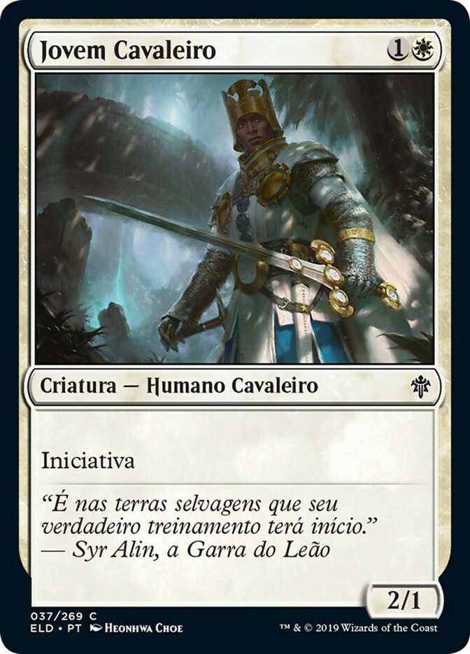 Jovem Cavaleiro / Youthful Knight - Magic: The Gathering - MoxLand