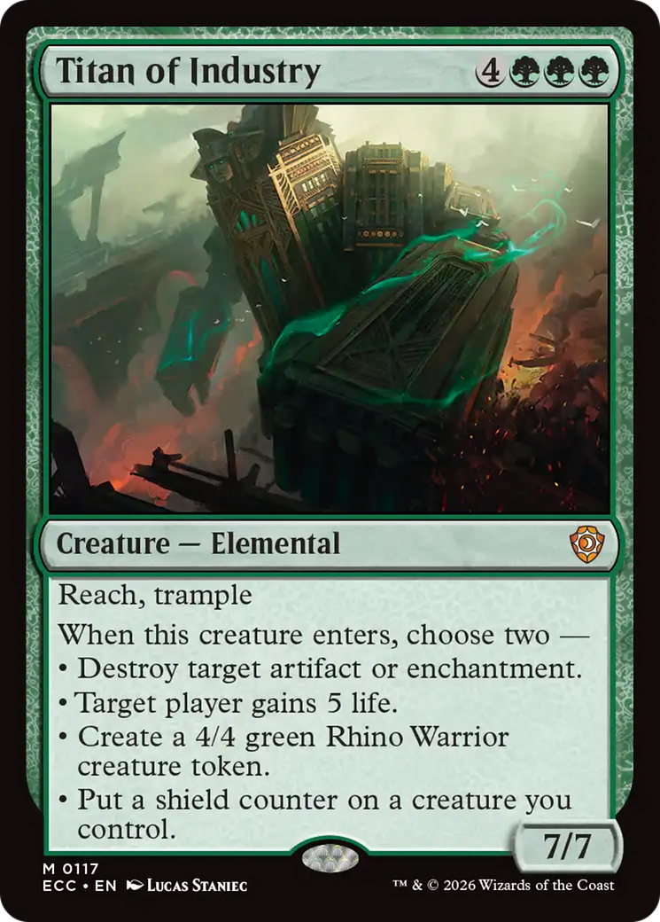 Titã da Indústria / Titan of Industry - Magic: The Gathering - MoxLand