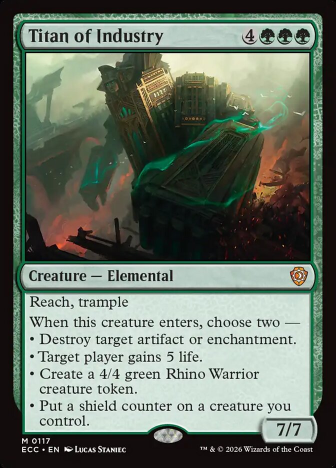 Titã da Indústria / Titan of Industry - Magic: The Gathering - MoxLand