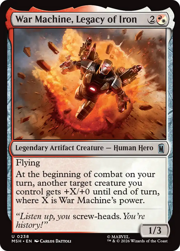 War Machine, Legacy of Iron - Magic: The Gathering - MoxLand