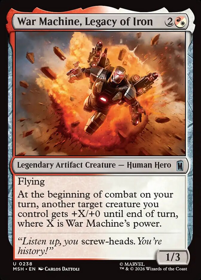 War Machine, Legacy of Iron - Magic: The Gathering - MoxLand