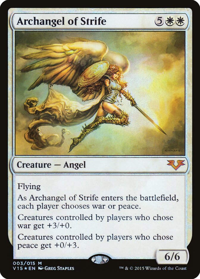 Archangel of Strife / Archangel of Strife - Magic: The Gathering - MoxLand