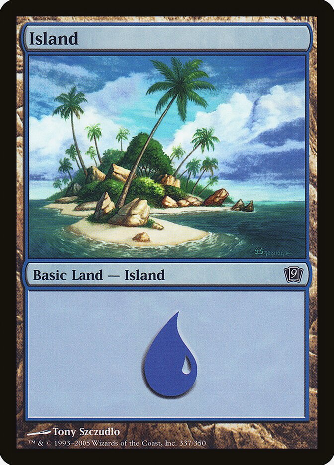 Ilha / Island - Magic: The Gathering - MoxLand