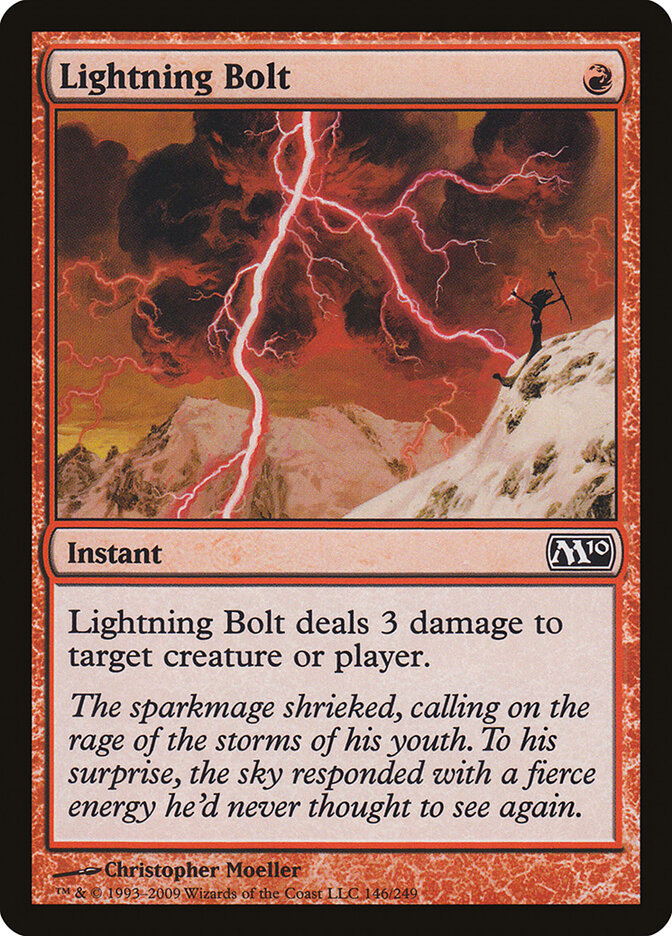 Raio / Lightning Bolt - Magic: The Gathering - MoxLand
