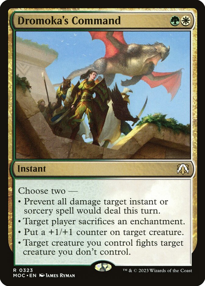 Comando de Dromoka / Dromoka's Command - Magic: The Gathering - MoxLand