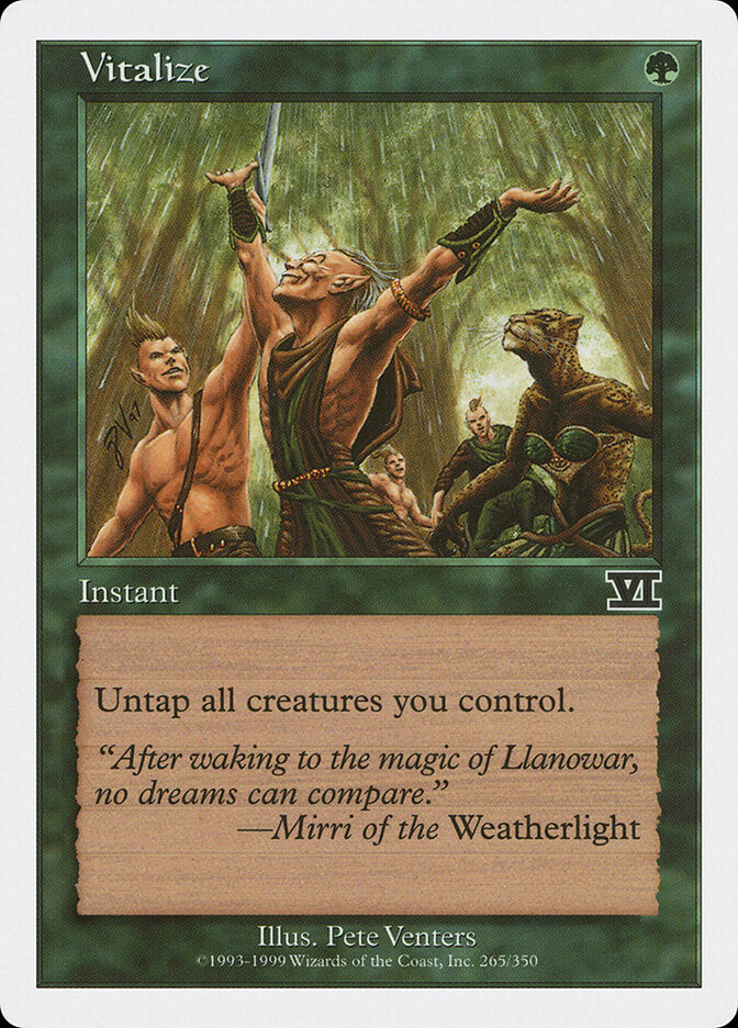 Vitalizar / Vitalize - Magic: The Gathering - MoxLand