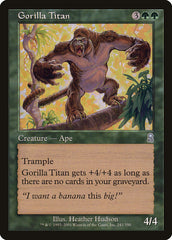 Titã Gorila / Gorilla Titan - Magic: The Gathering - MoxLand