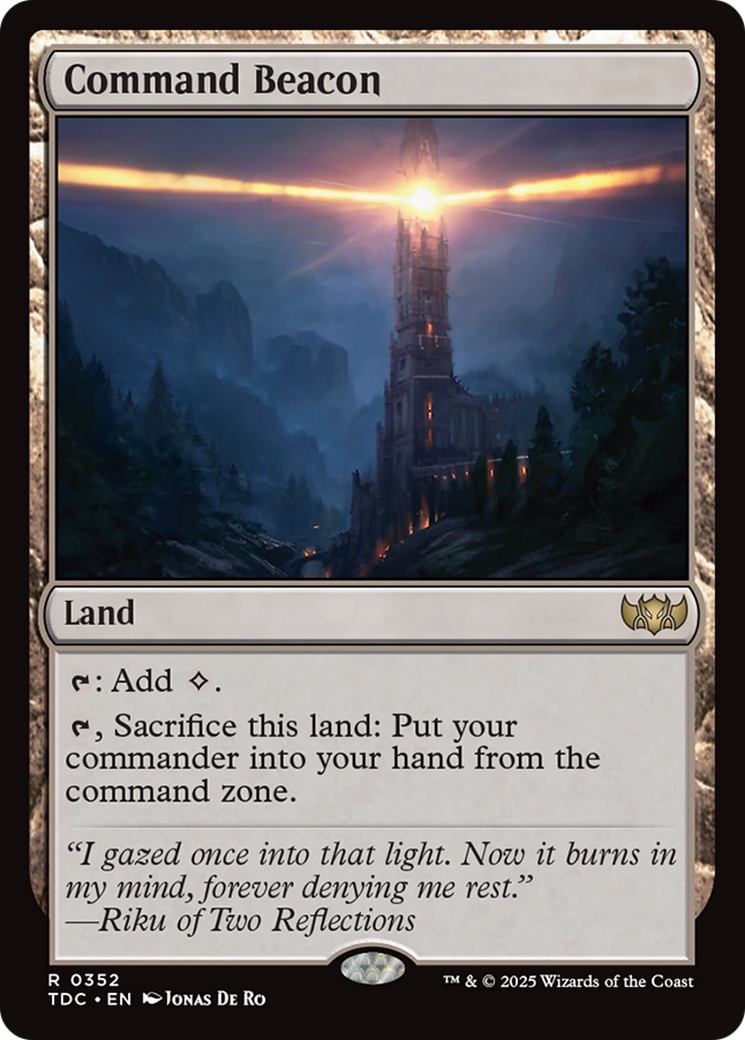 Farol do Comando / Command Beacon - Magic: The Gathering - MoxLand