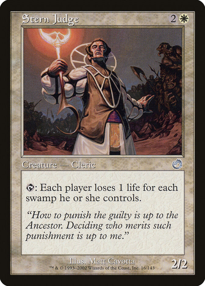 Juiz Implacável / Stern Judge - Magic: The Gathering - MoxLand