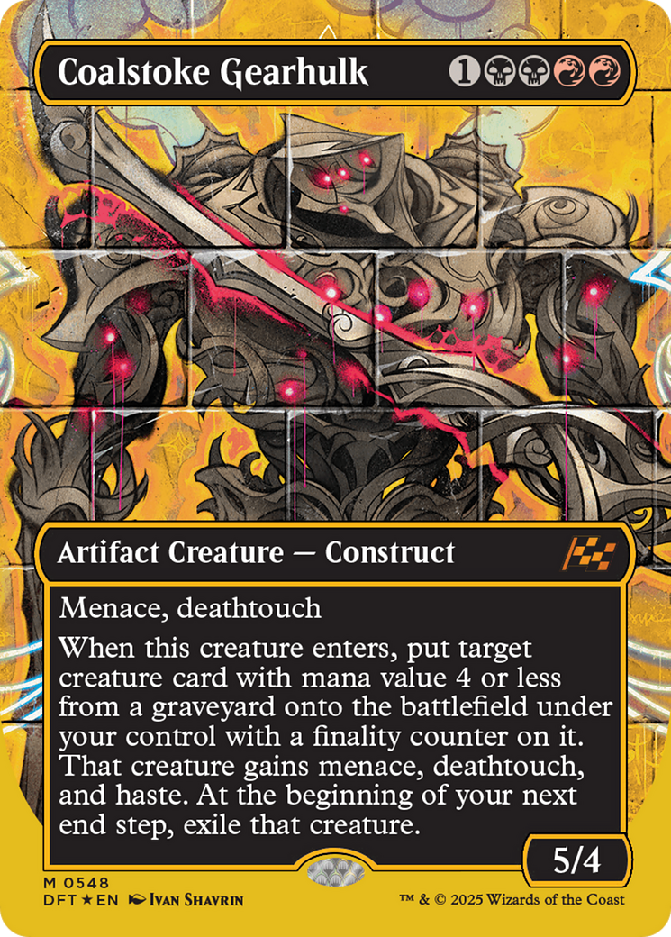 Mecanotitã do Carbomotor / Coalstoke Gearhulk - Magic: The Gathering - MoxLand