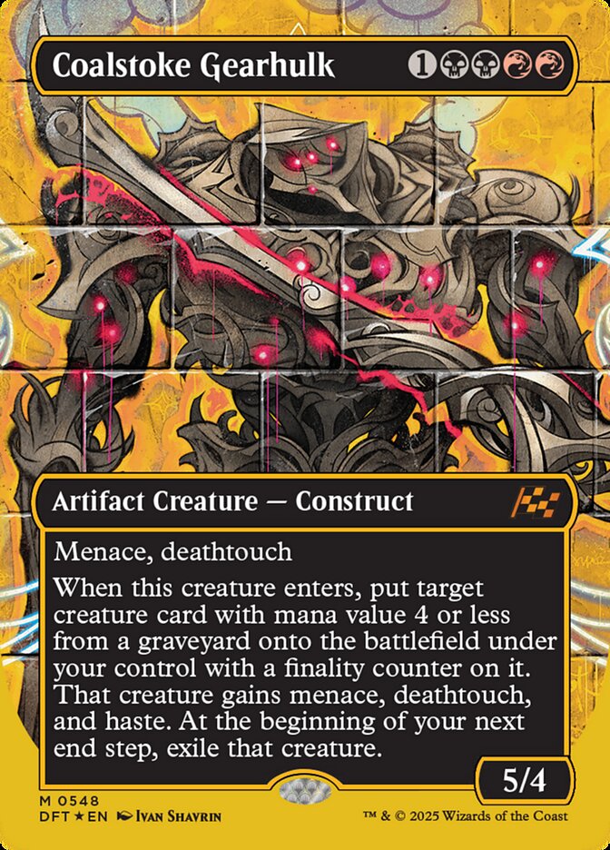 Mecanotitã do Carbomotor / Coalstoke Gearhulk - Magic: The Gathering - MoxLand