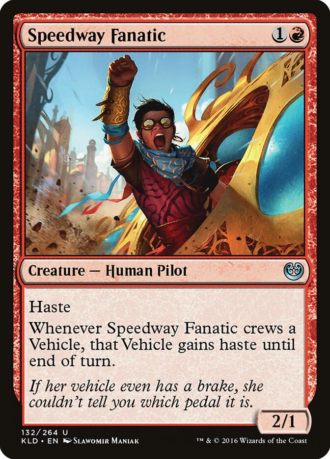 Fanática das Pistas / Speedway Fanatic - Magic: The Gathering - MoxLand