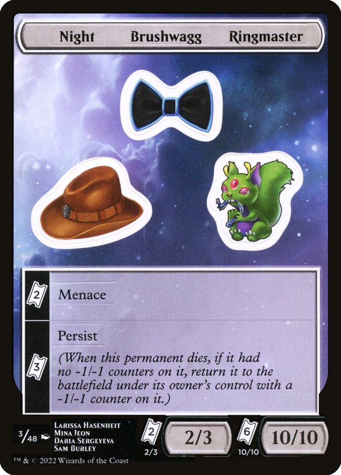 Night Brushwagg Ringmaster - Magic: The Gathering - MoxLand