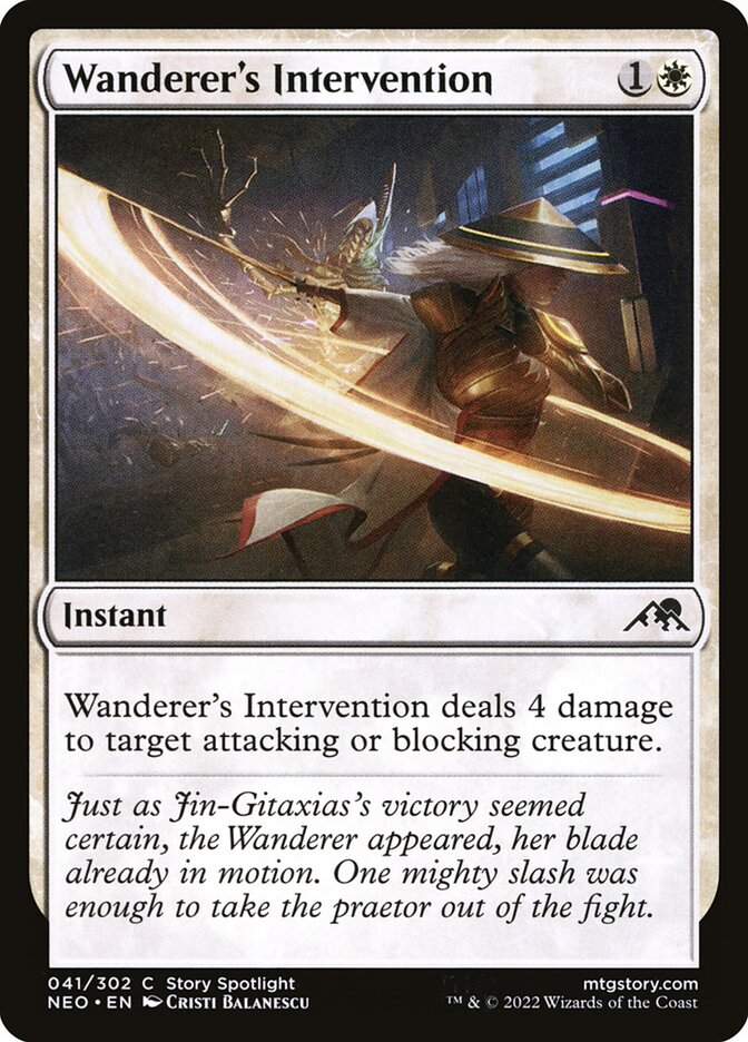 Intervenção da Errante / Wanderer's Intervention - Magic: The Gathering - MoxLand
