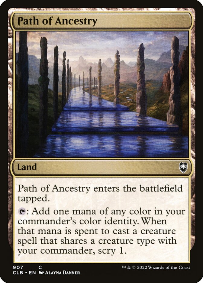 Caminho da Ascendência / Path of Ancestry - Magic: The Gathering - MoxLand