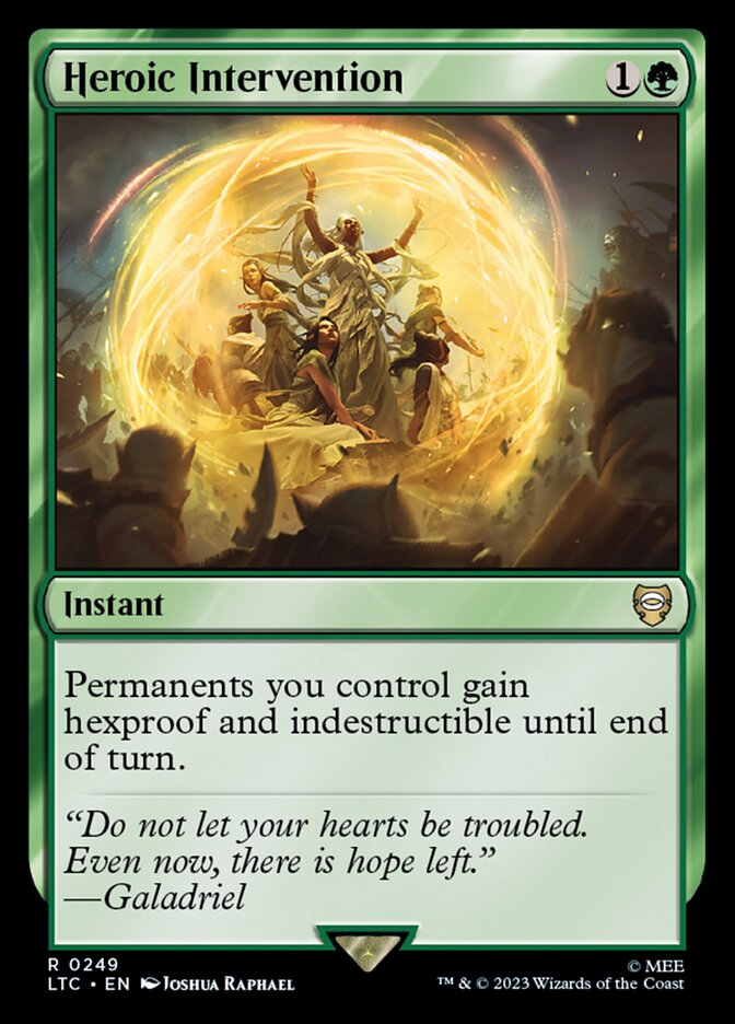 Intervenção Heroica / Heroic Intervention - Magic: The Gathering - MoxLand