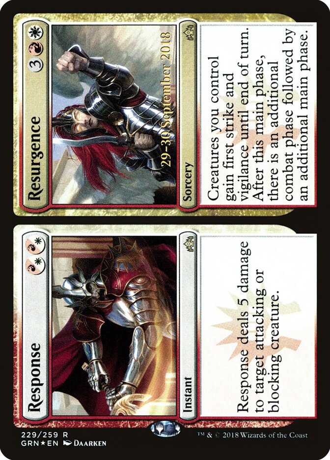 Resposta / Ressurgimento / Response / Resurgence - Magic: The Gathering - MoxLand