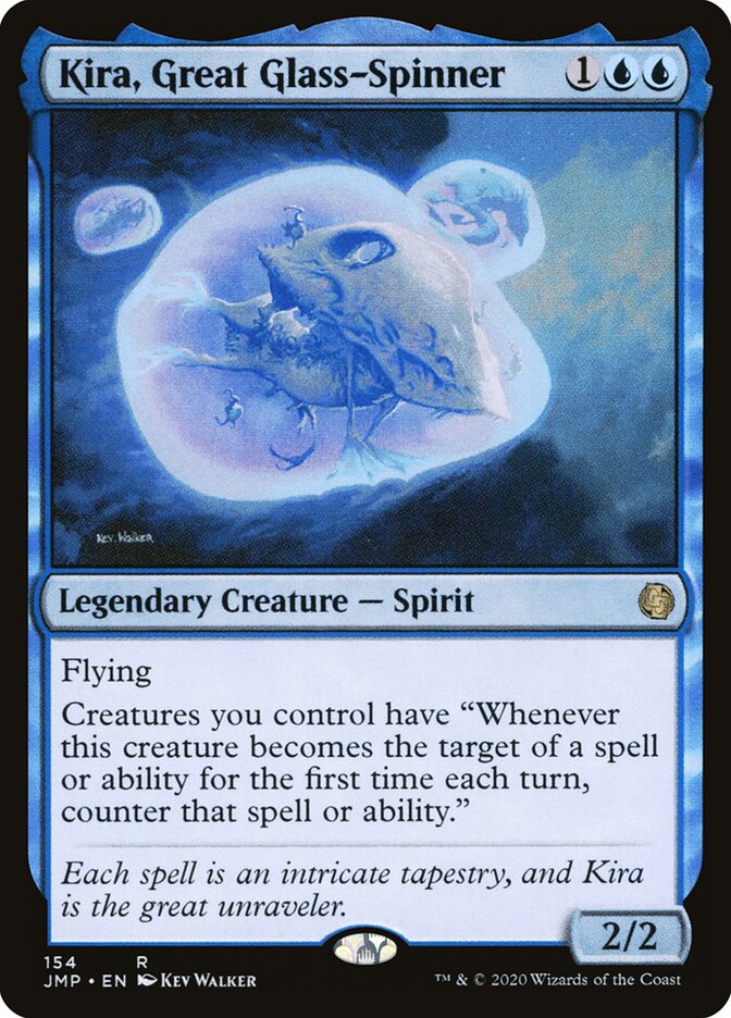 Kira, Grande Vitro-Fiandeiro / Kira, Great Glass-Spinner - Magic: The Gathering - MoxLand