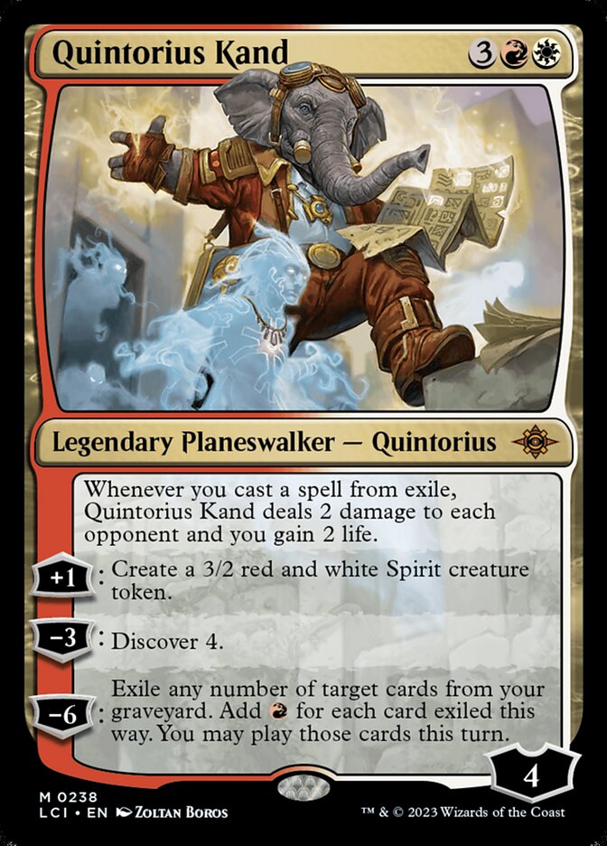 Quintorius Kand - Magic: The Gathering - MoxLand