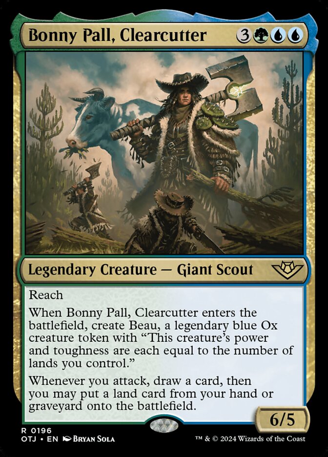 Bonny Pall, a Desmatadora / Bonny Pall, Clearcutter - Magic: The Gathering - MoxLand