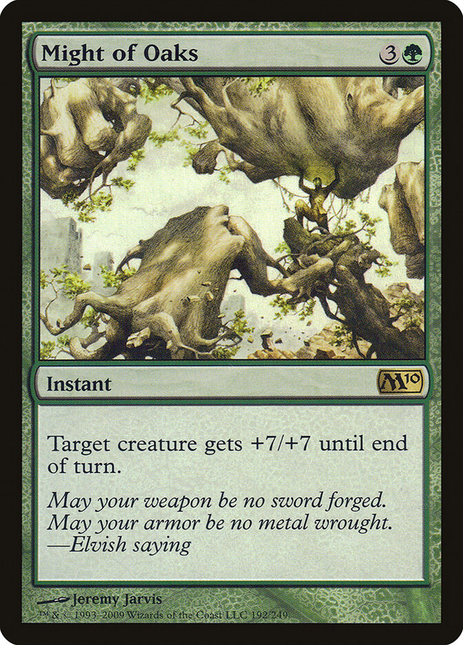 Força dos Carvalhos / Might of Oaks - Magic: The Gathering - MoxLand