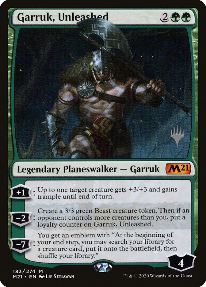 Garruk, Liberto / Garruk, Unleashed - Magic: The Gathering - MoxLand